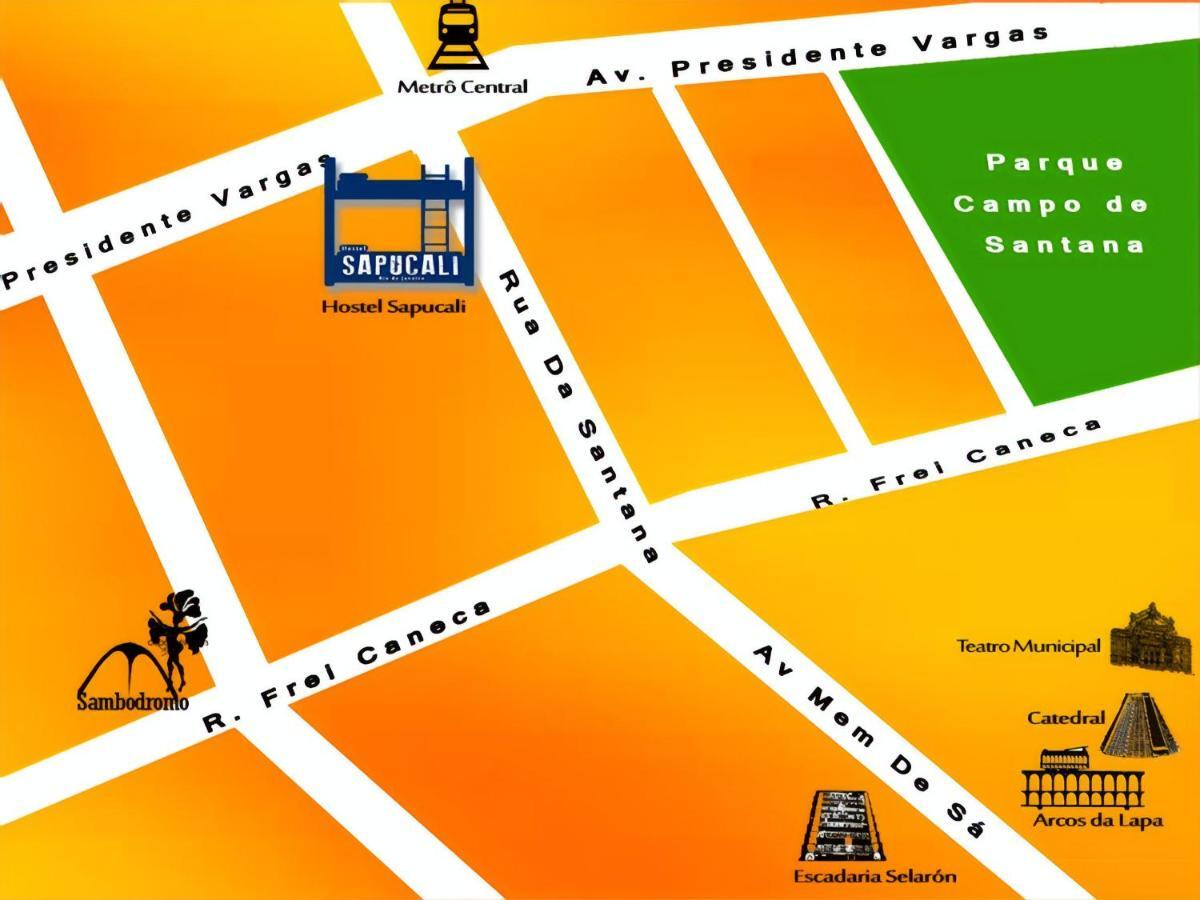 Sapucali Privative Hostel Rio de Janeiro Dış mekan fotoğraf